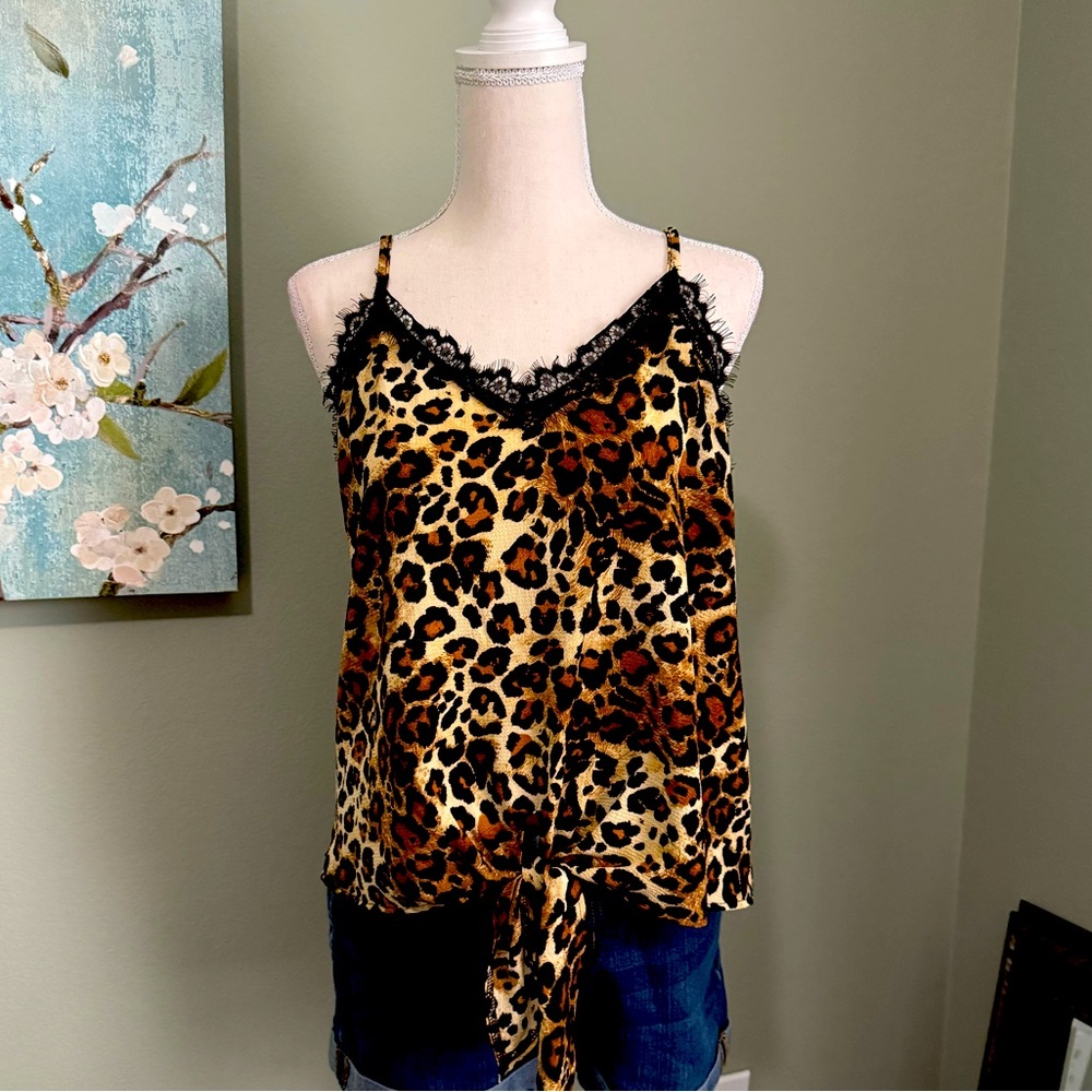 Leopard Cami